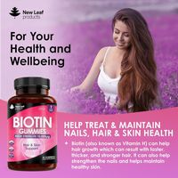 New Leaf Biotin Gummies